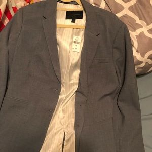 Banana Republic gray/blue suit